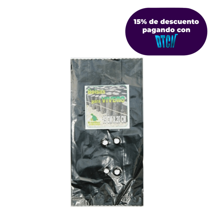 BOLSA 15x20cm CAL. 1.5 x 100 Unidades