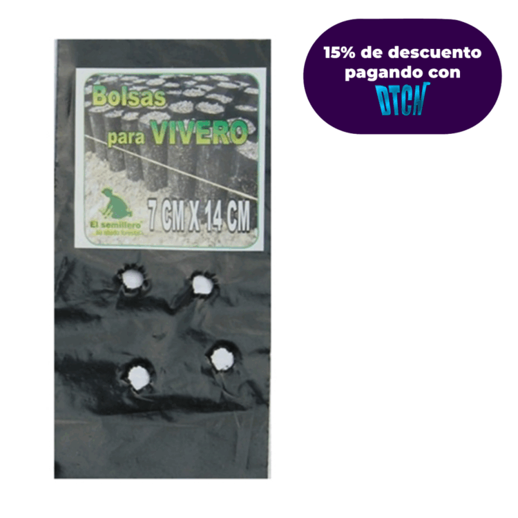 BOLSA 7x14cm CAL.1.5 con fuelle X 100UNIDADES