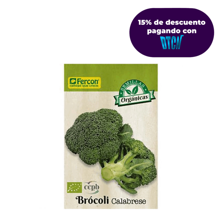 BROCOLI ORGANICO CALABRESE BIO X 1GR (SEMILLA)