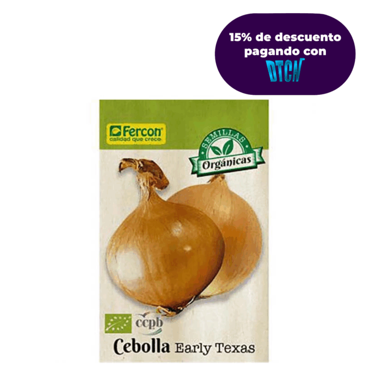 CEBOLLA ORGANICA EARLY TEXAS BIO X 1GR (SEMILLA)