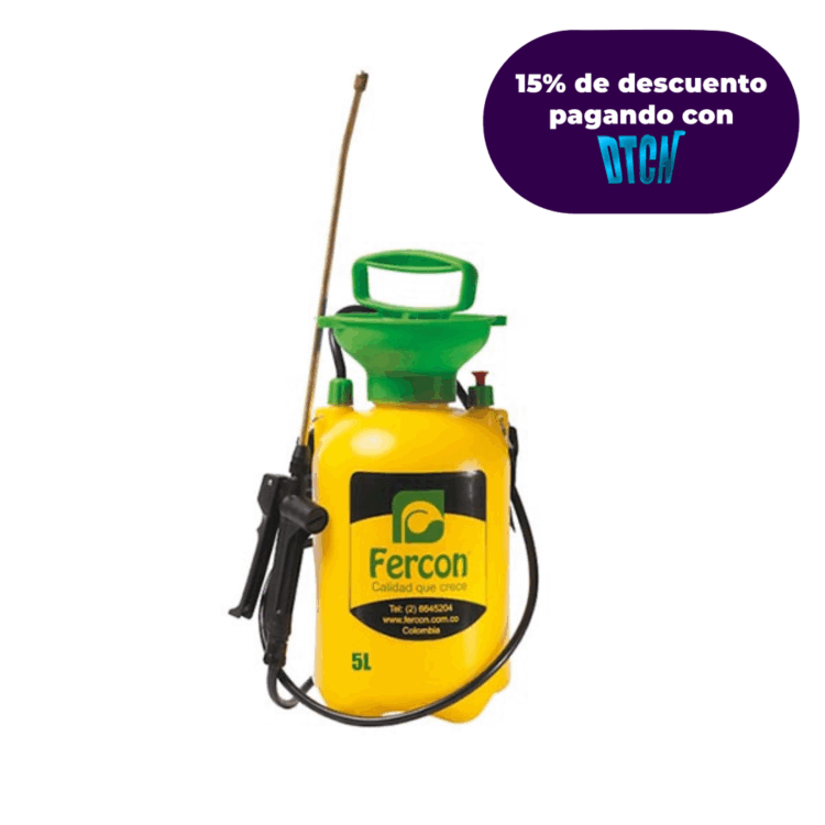 FUMIGADORA JARDIN PRESION X 5 LT