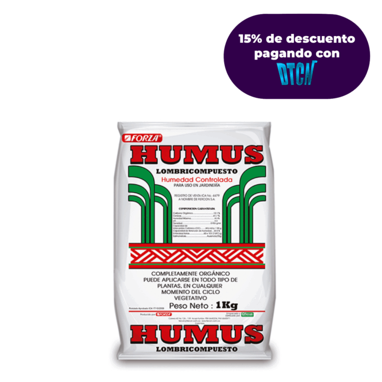 HUMUS LOMBRICOMPUESTO x KG