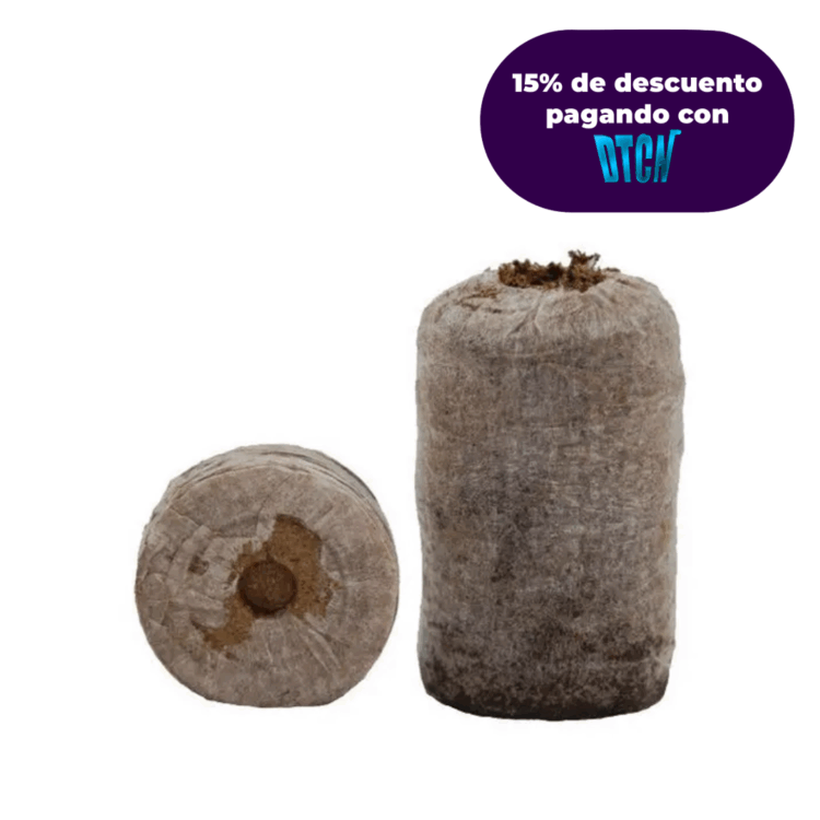 JIFFYS PELLET HORTICOLA 50x150 mm caja x 162 unidades
