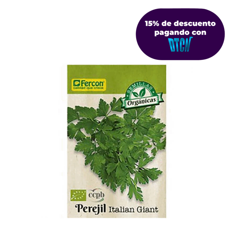 PEREJIL ORGANICO ITALIAN GIANT BIO X 1GR (SEMILLA)