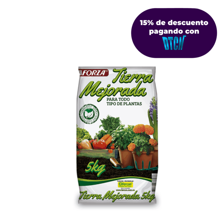 TIERRA MEJORADA BOLSA x 5 KLS